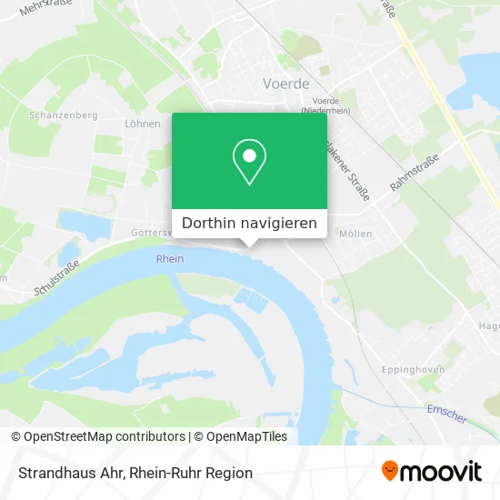 Strandhaus Ahr Karte