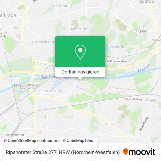 Ripshorster Straße 377 Karte