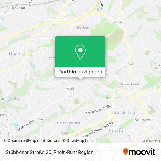 Stübbener Straße 20 Karte