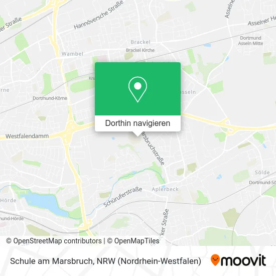 Schule am Marsbruch Karte