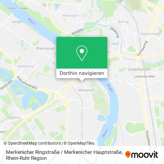 Merkenicher Ringstraße / Merkenicher Hauptstraße Karte