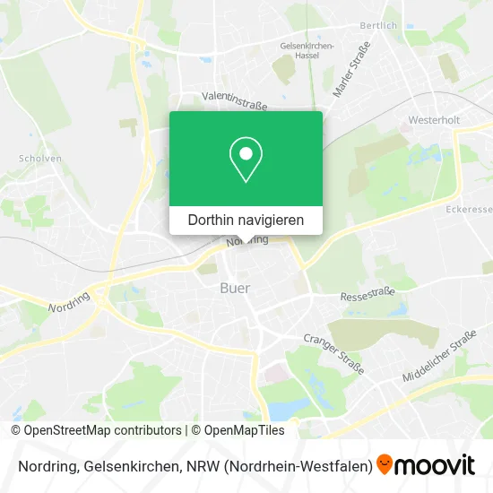 Nordring, Gelsenkirchen Karte