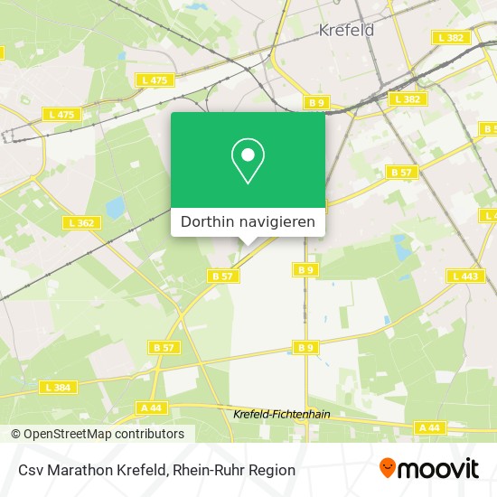 Csv Marathon Krefeld Karte