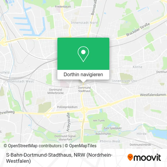 S-Bahn-Dortmund-Stadthaus Karte