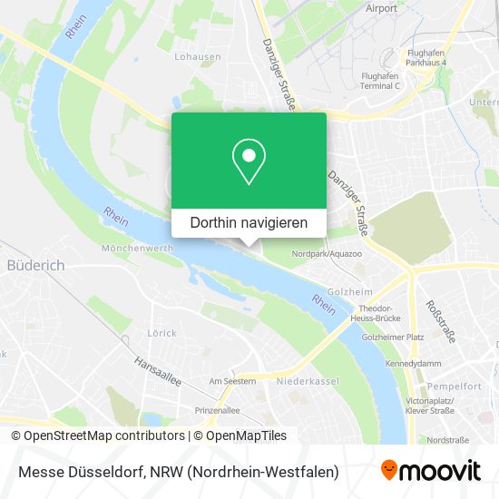 Messe Düsseldorf Karte