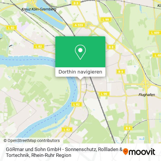 GöRmar und Sohn GmbH - Sonnenschutz, Rollladen & Tortechnik Karte