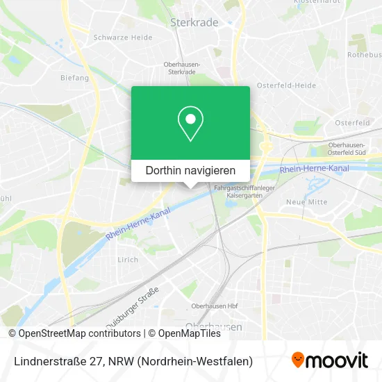 Lindnerstraße 27 Karte