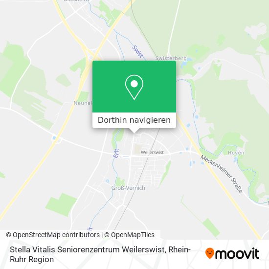 Stella Vitalis Seniorenzentrum Weilerswist Karte