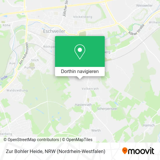 Zur Bohler Heide Karte