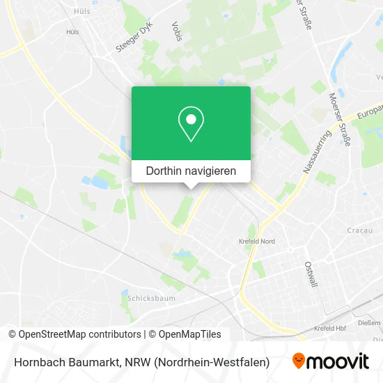 Hornbach Baumarkt Karte