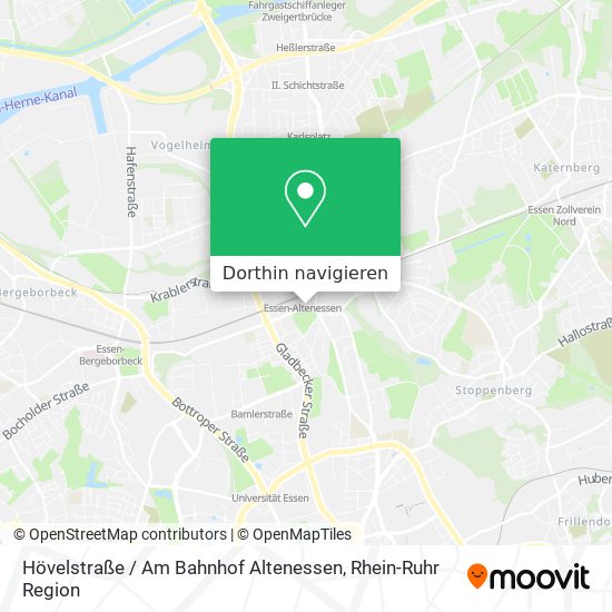 Hövelstraße / Am Bahnhof Altenessen Karte