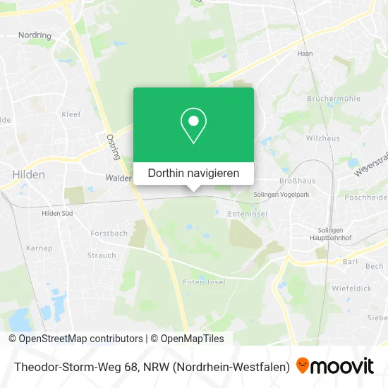 Theodor-Storm-Weg 68 Karte