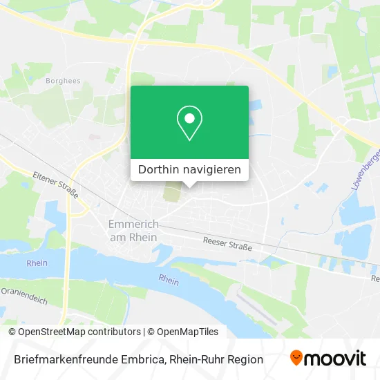 Briefmarkenfreunde Embrica Karte