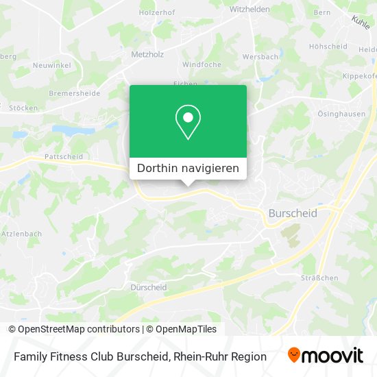 Family Fitness Club Burscheid Karte