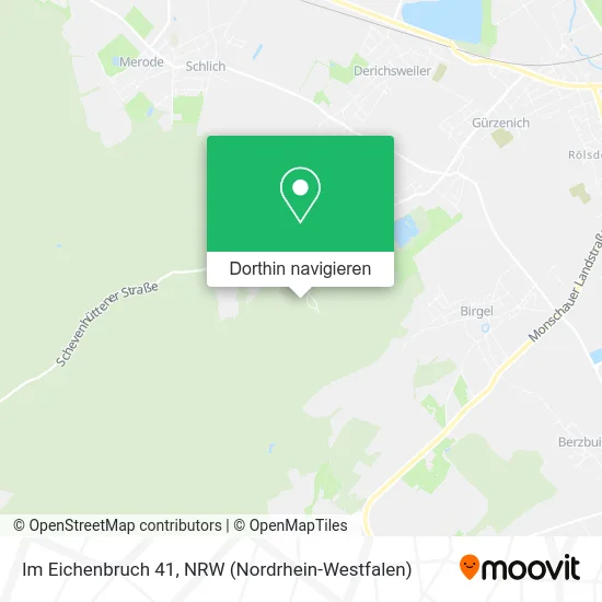 Im Eichenbruch 41 Karte