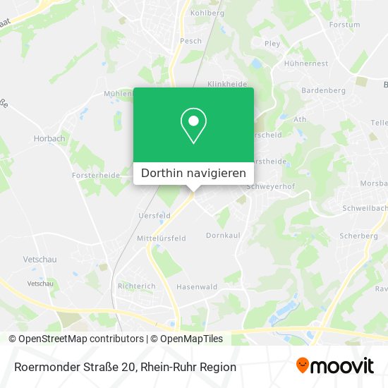 Roermonder Straße 20 Karte