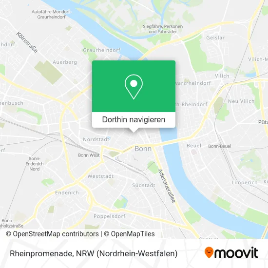 Rheinpromenade Karte
