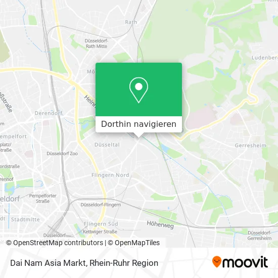 Dai Nam Asia Markt Karte