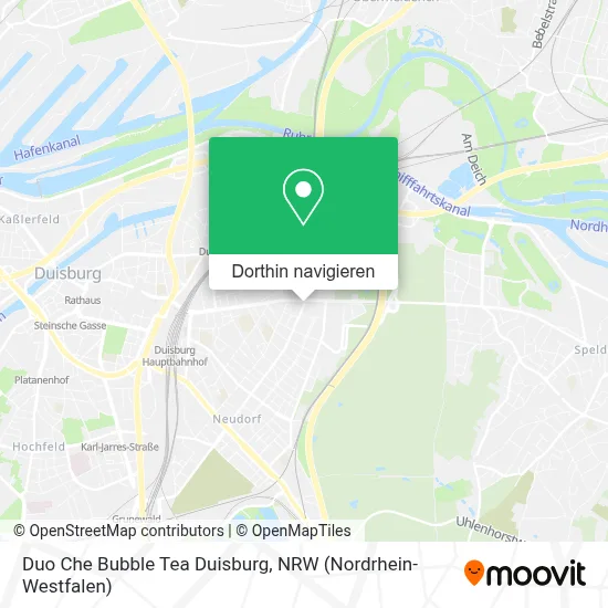 Duo Che Bubble Tea Duisburg Karte