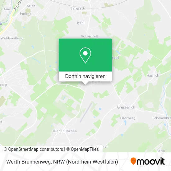 Werth Brunnenweg Karte