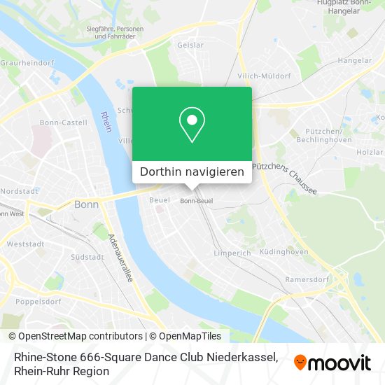 Rhine-Stone 666-Square Dance Club Niederkassel Karte