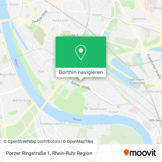 Porzer Ringstraße 1 Karte