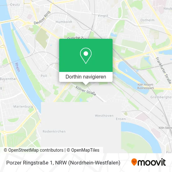 Porzer Ringstraße 1 Karte