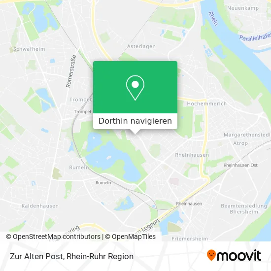 Zur Alten Post Karte