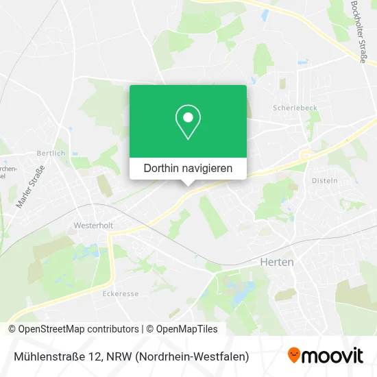 Mühlenstraße 12 Karte