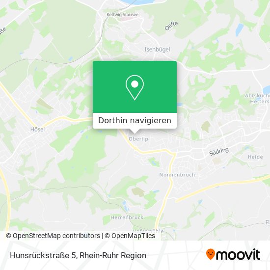 Hunsrückstraße 5 Karte