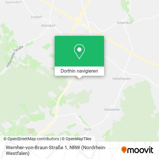 Wernher-von-Braun-Straße 1 Karte