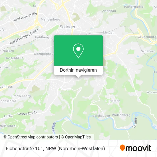 Eichenstraße 101 Karte