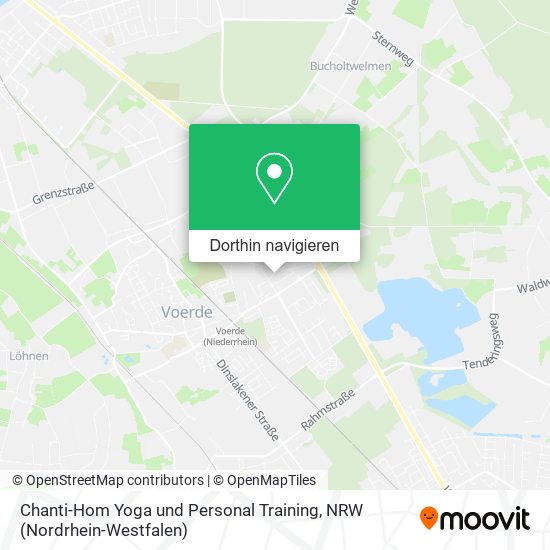 Chanti-Hom Yoga und Personal Training Karte