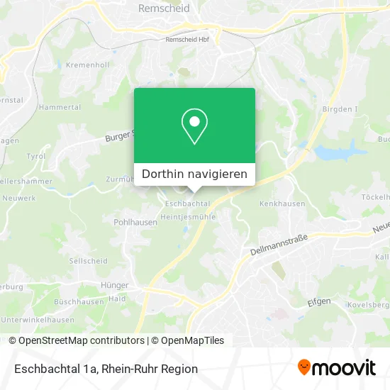 Eschbachtal 1a Karte