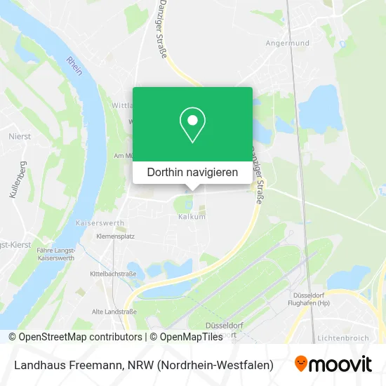 Landhaus Freemann Karte