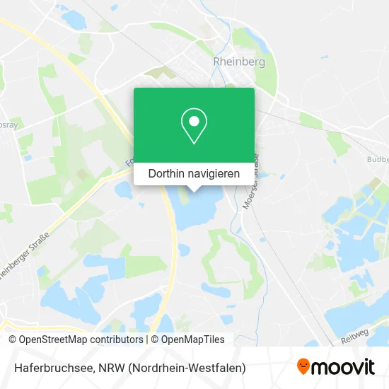 Haferbruchsee Karte