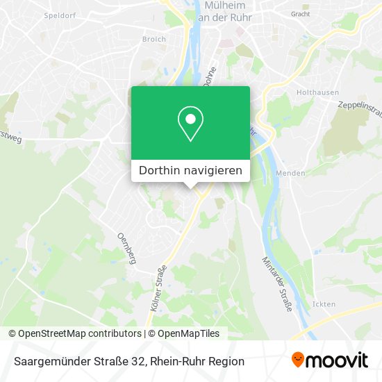 Saargemünder Straße 32 Karte