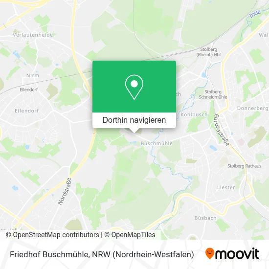 Friedhof Buschmühle Karte