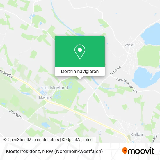 Klosterresidenz Karte