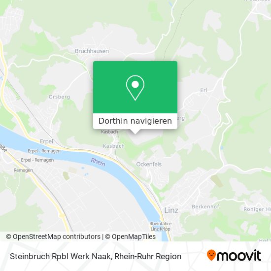 Steinbruch Rpbl Werk Naak Karte