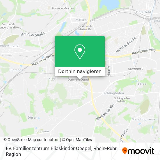 Ev. Familienzentrum Eliaskinder Oespel Karte