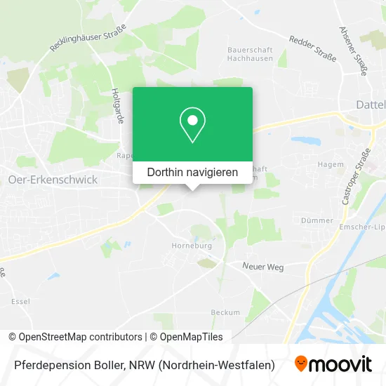 Pferdepension Boller Karte