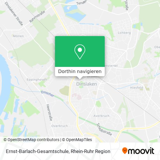 Ernst-Barlach-Gesamtschule Karte