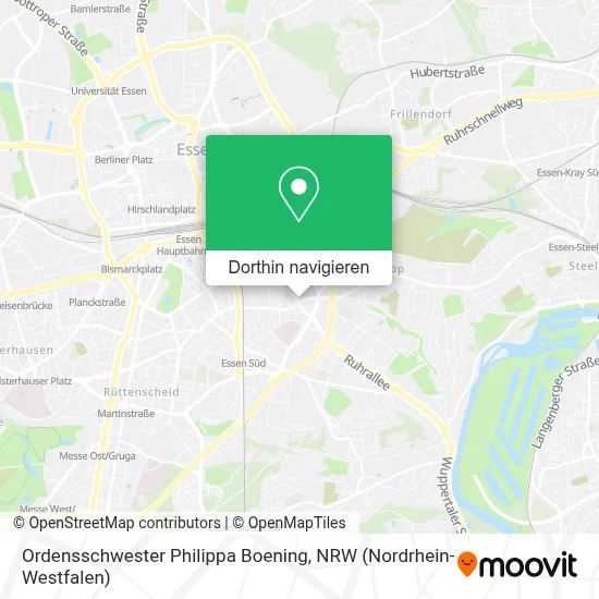 Ordensschwester Philippa Boening Karte