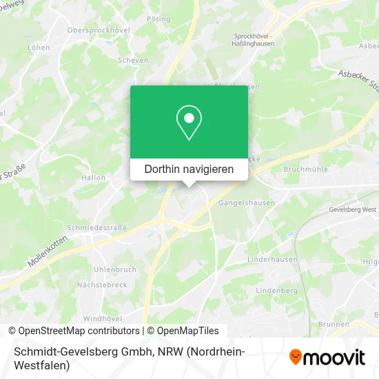 Schmidt-Gevelsberg Gmbh Karte