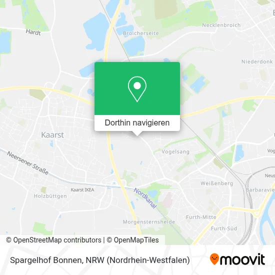 Spargelhof Bonnen Karte