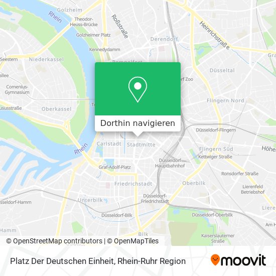 Platz Der Deutschen Einheit Karte