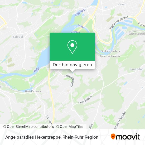Angelparadies Hexentreppe Karte