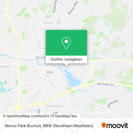 Womo Park Bocholt Karte