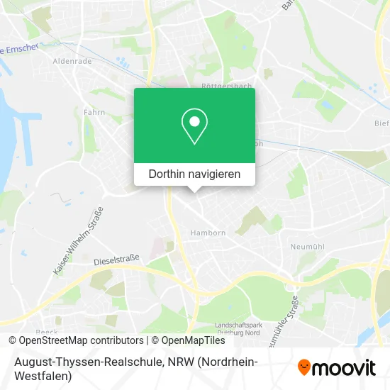 August-Thyssen-Realschule Karte